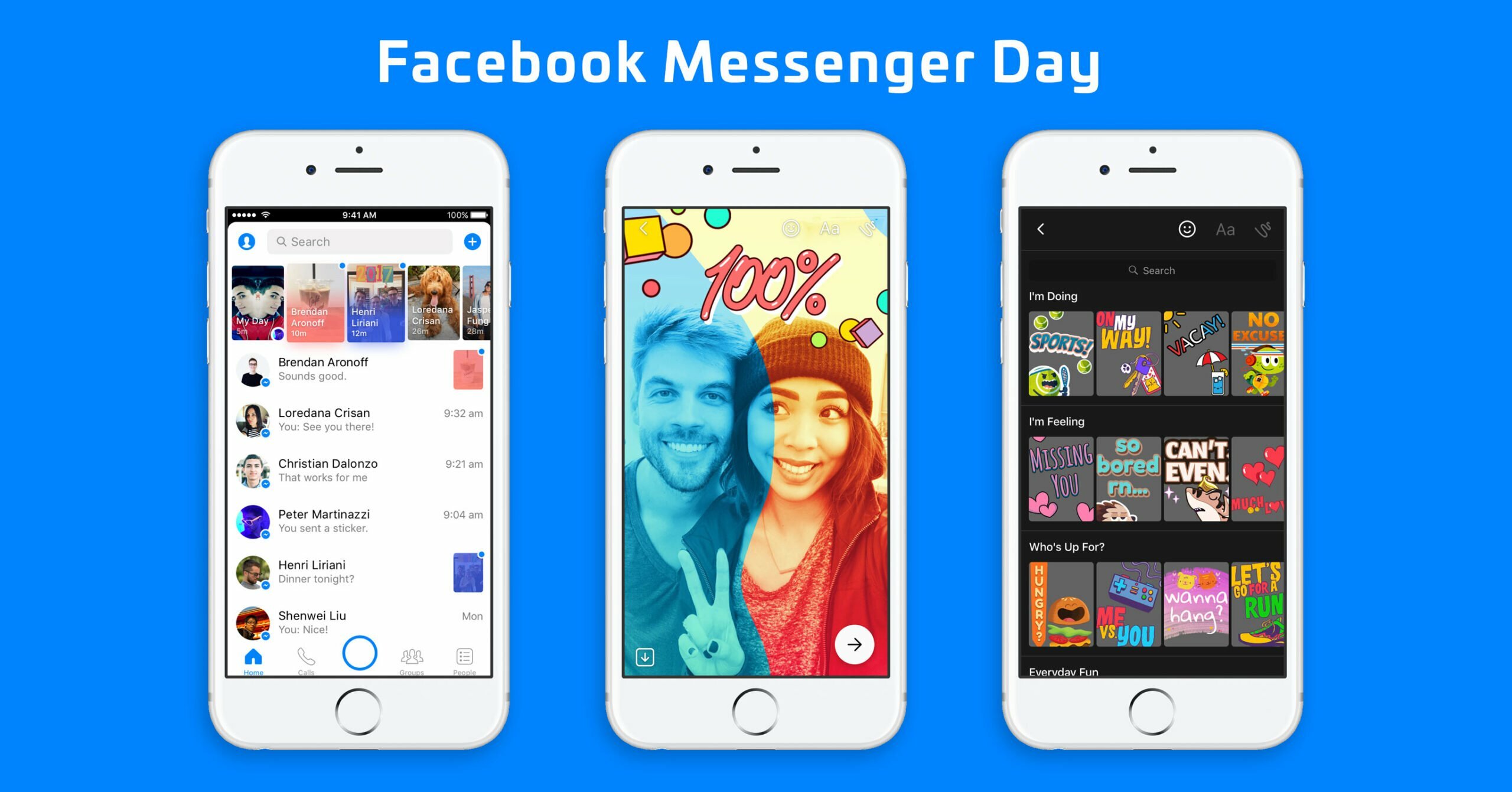 Facebook Storie ira incorporar o Messenger Day