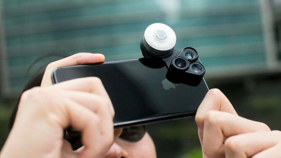 Kit de multi lentes fará com que suas “selfies” sejam muito iluminadas