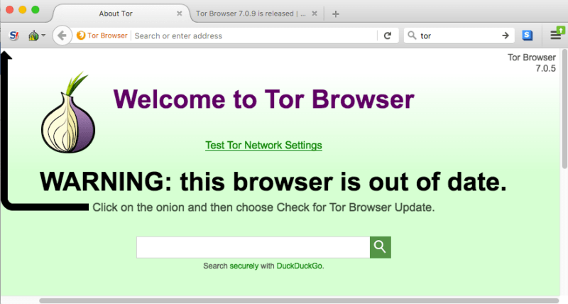 Navegador Tor apresenta falha crítica