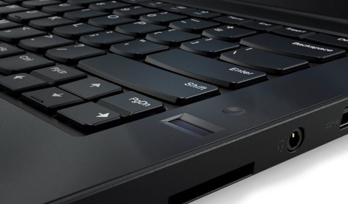 Lenovo corrige falha de senha de escâner de impressão digital