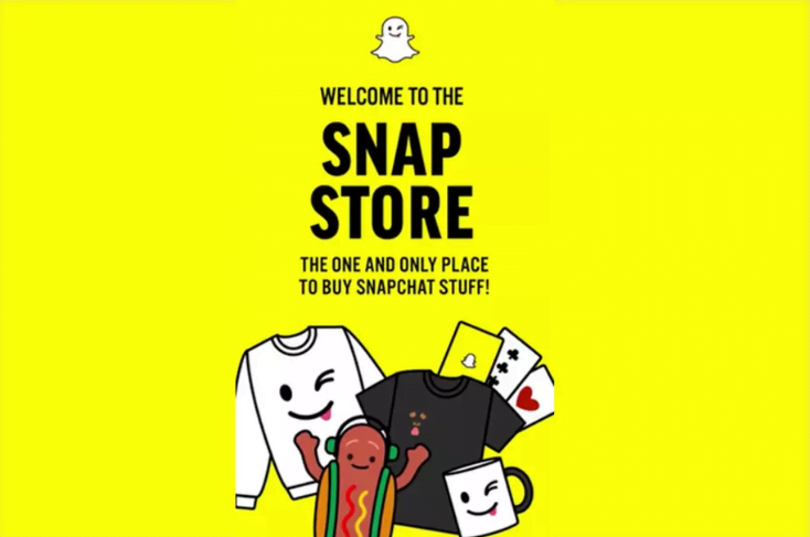 Snapchat agora vende mercadorias em seu aplicativo